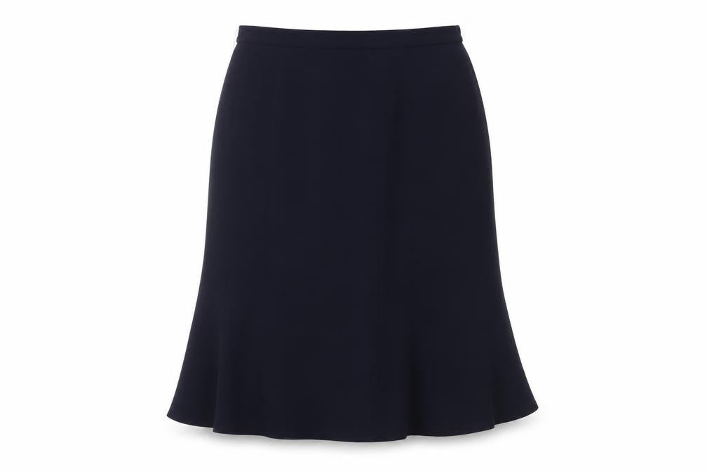 Eastex Women's Black Polyester Midi Pencil Skirt - Size 10