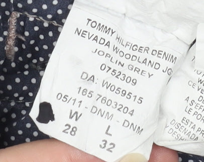 Tommy Hilfiger Women's Grey Slim Straight Jeans