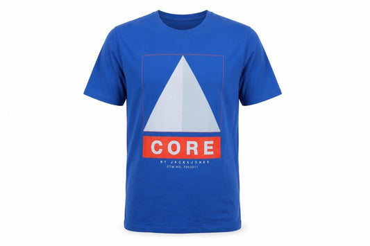 Mens UK Size XL JACK & JONES Blue  Cotton T-Shirt