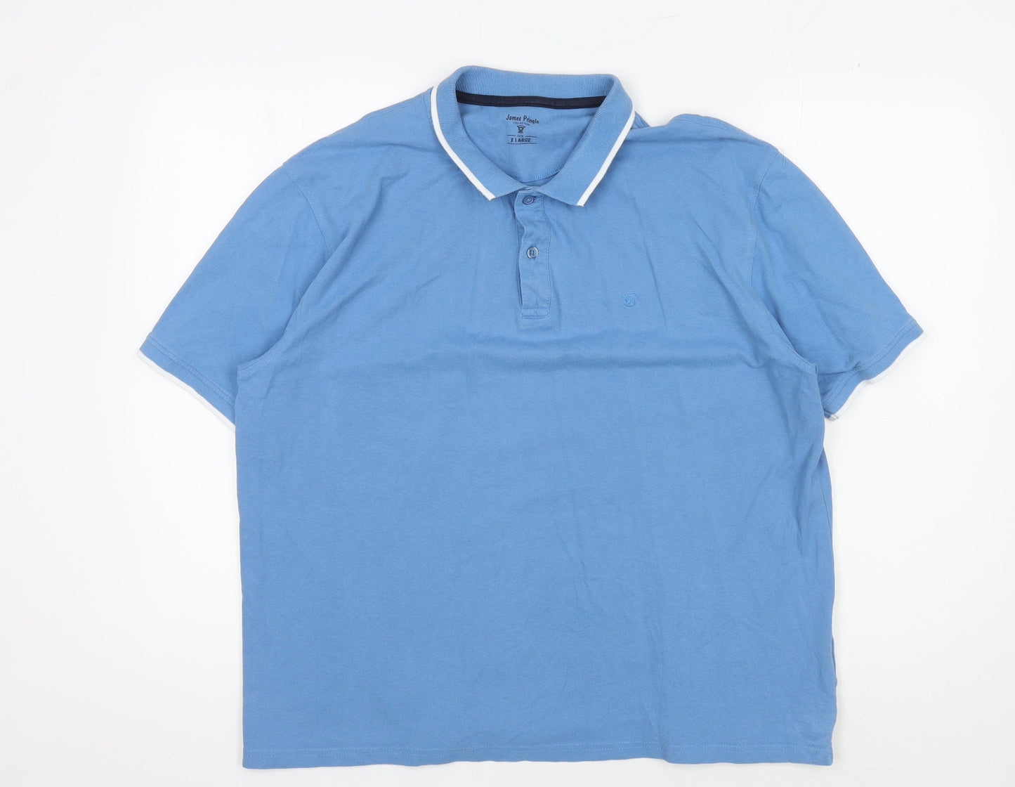 James Pringle Men's Blue XL Polo Shirt