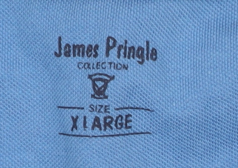 James Pringle Men's Blue XL Polo Shirt