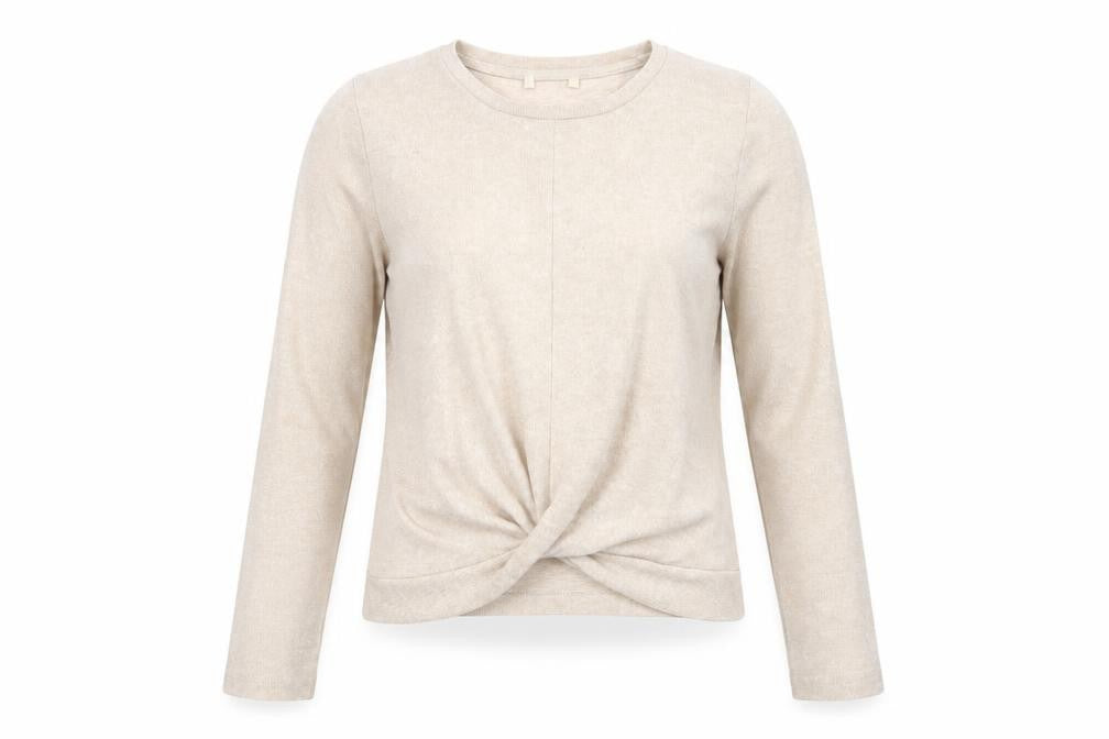 Womens UK 10 Regular Jeff Banks Beige Pullover
