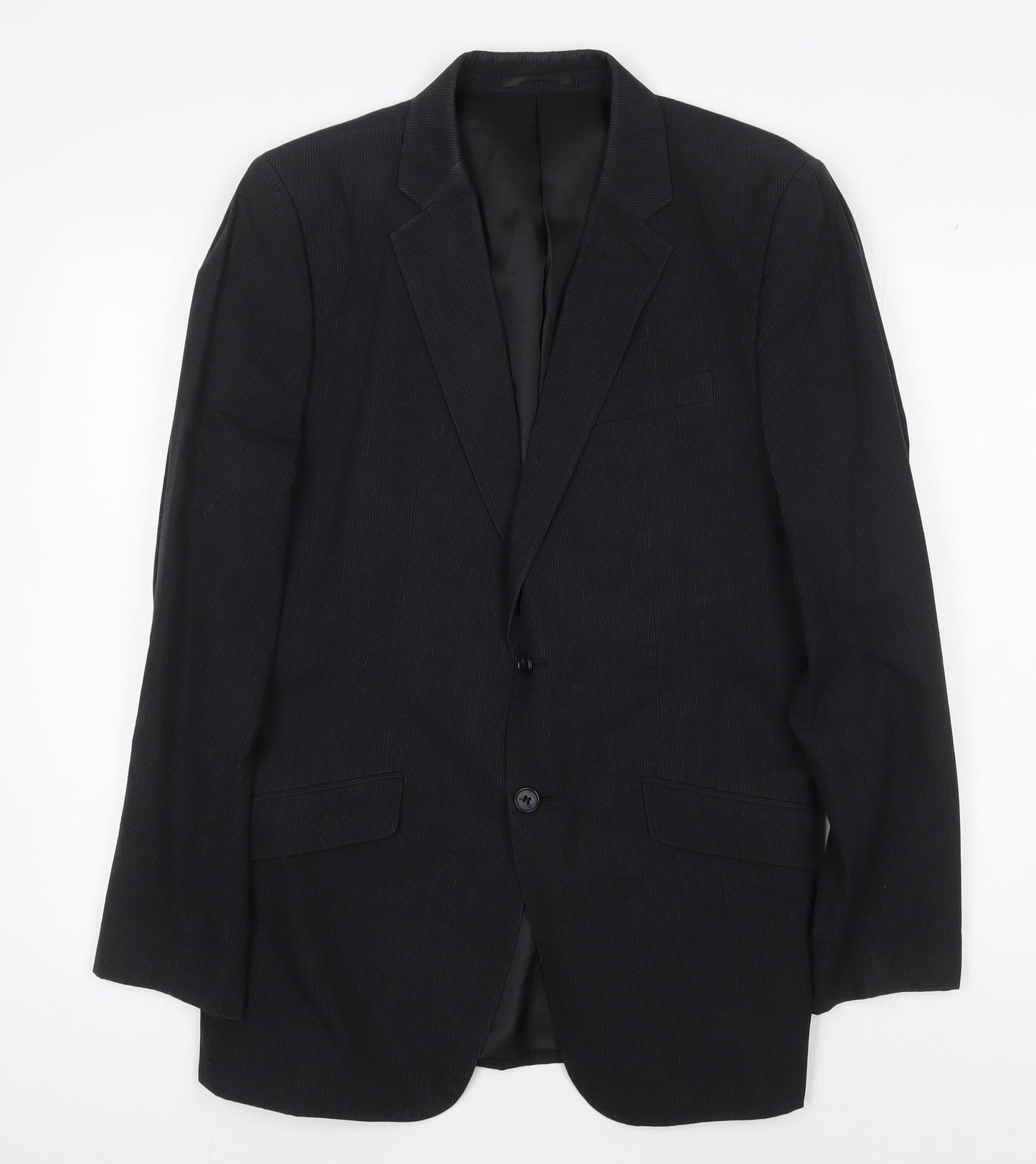 Jasper Conran Men's Black Blazer Jacket, Medium, Formal