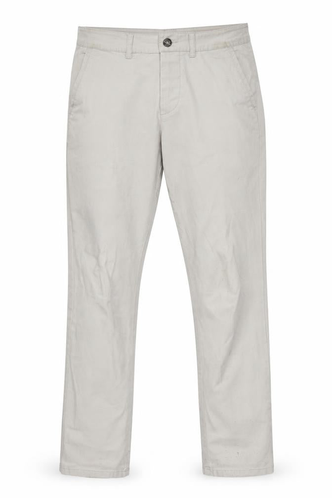 Front view of ASOS Men Beige Chino Trousers, size 28