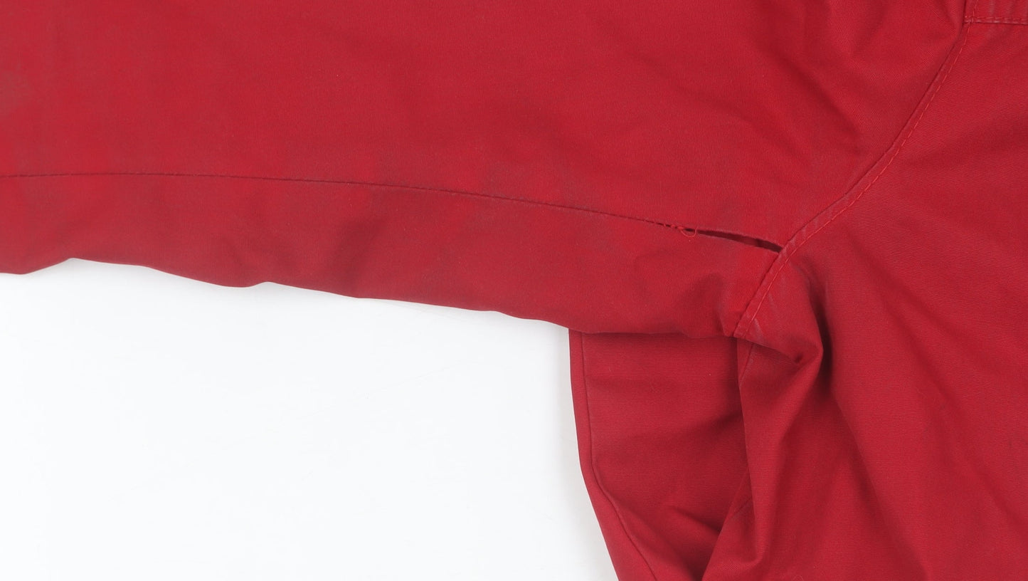 Fat Face Women's Red Parka Jacket Size 12