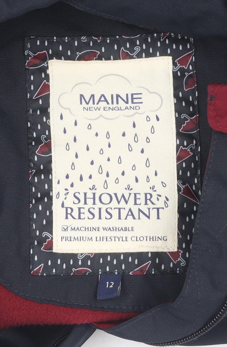 Maine New England Women's Black Parka Jacket