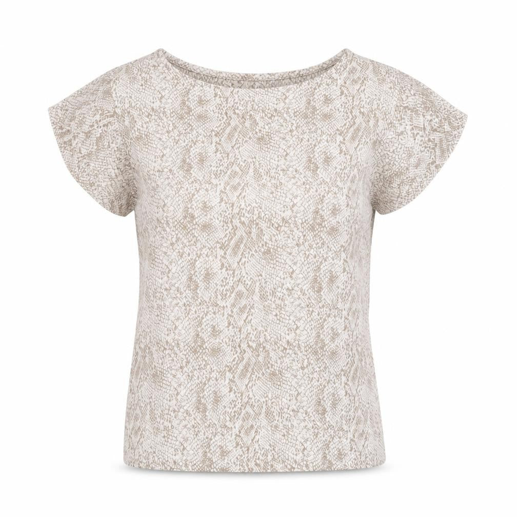 Principles Women's Beige Animal Print in Size 10 T-Shirt