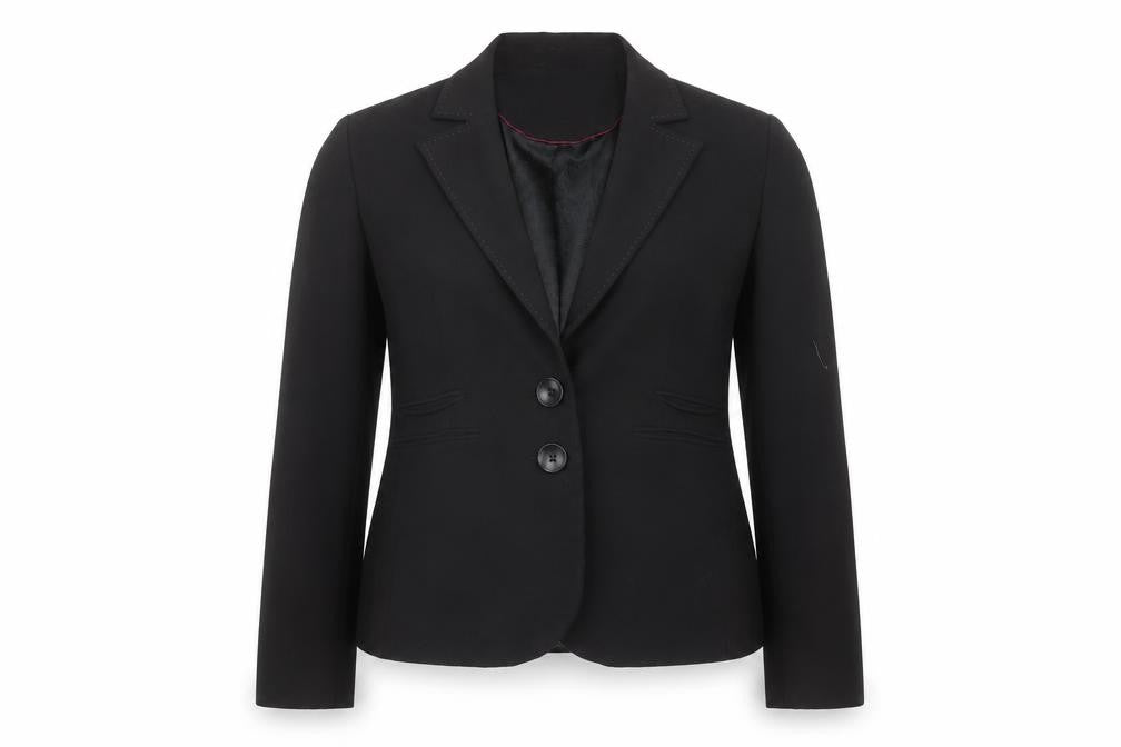 Next Women's Black Blazer Size 12 Regular Notch