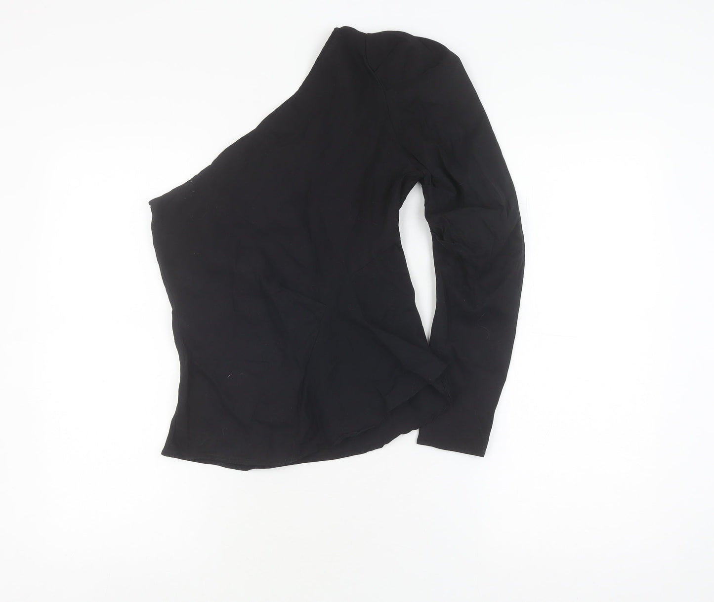 Zara Women’s Black One Shoulder Blouse, M