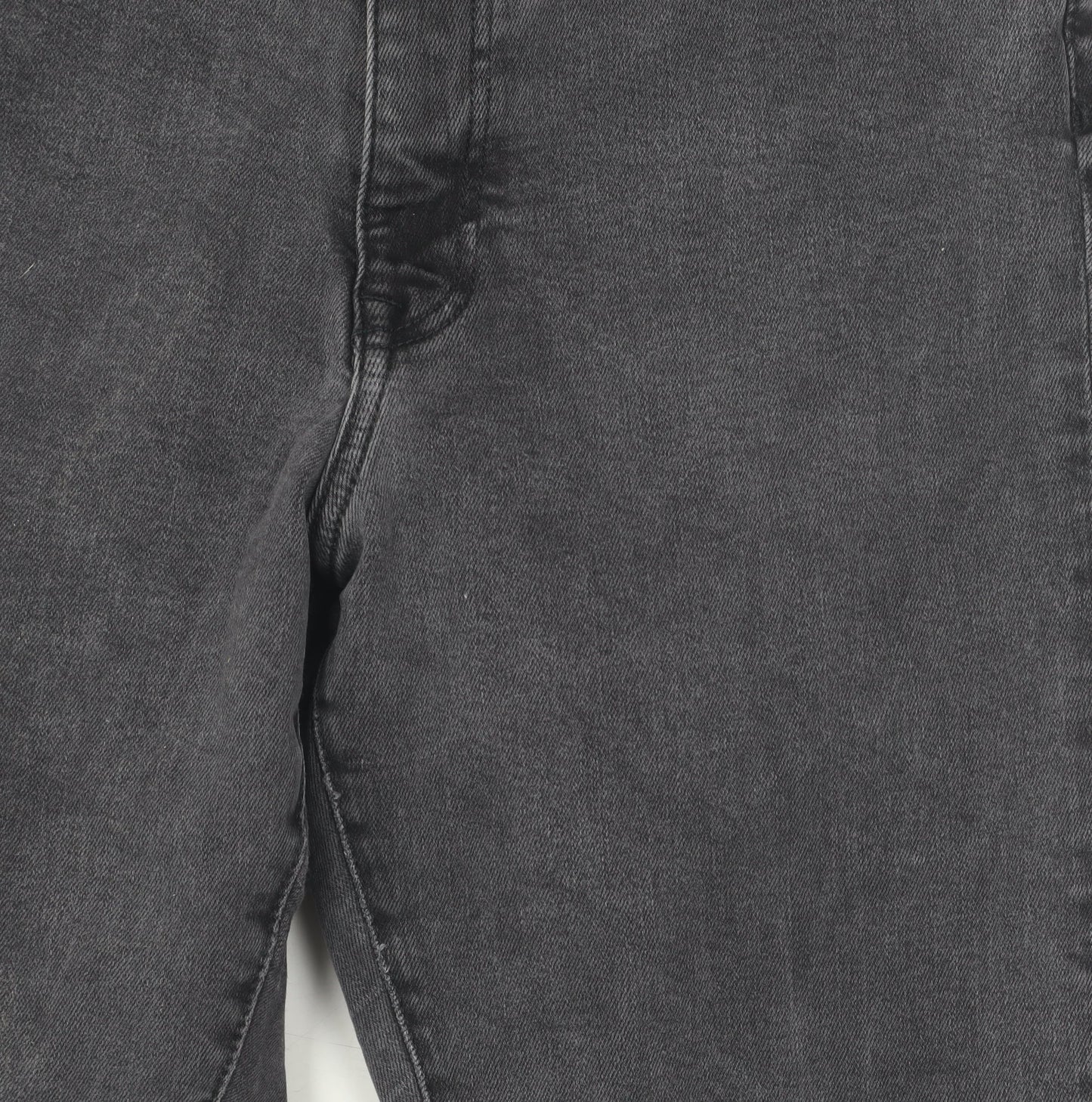 H&M Women's Grey Skinny Jeans M – Slim Fit Casual