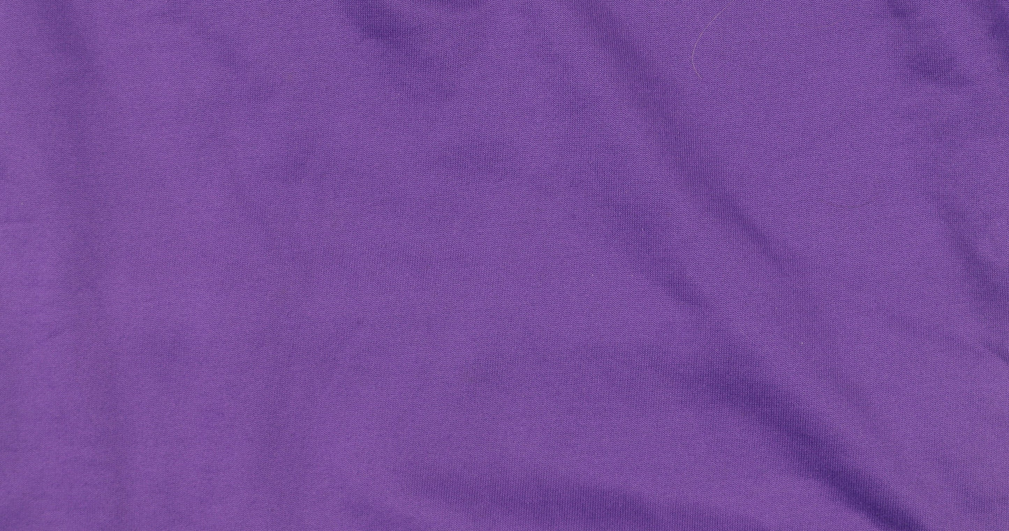 Karrimor Men's Purple 1/4 Zip Graphic Sweatshirt L