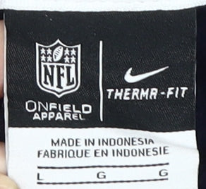 Nike Boys Blue Bears Pullover Hoodie, Size L, Sporty Design