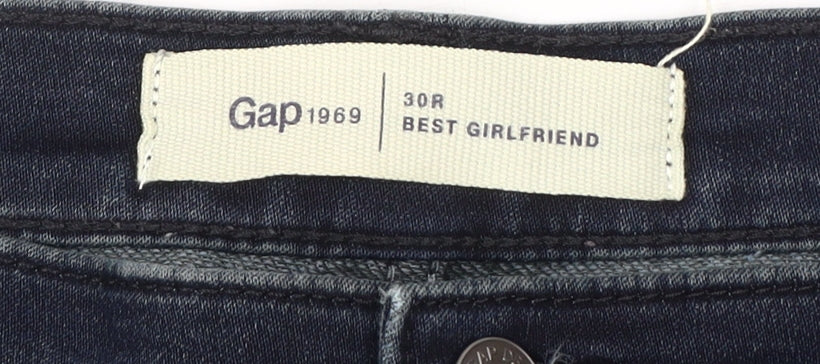 Gap Women's Blue Boyfriend Jeans Size 12