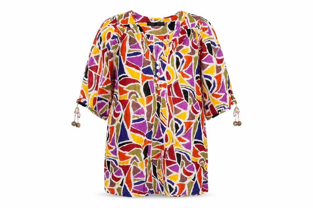 Front view of French Connection Women’s Multicoloured Shift Dress, size S