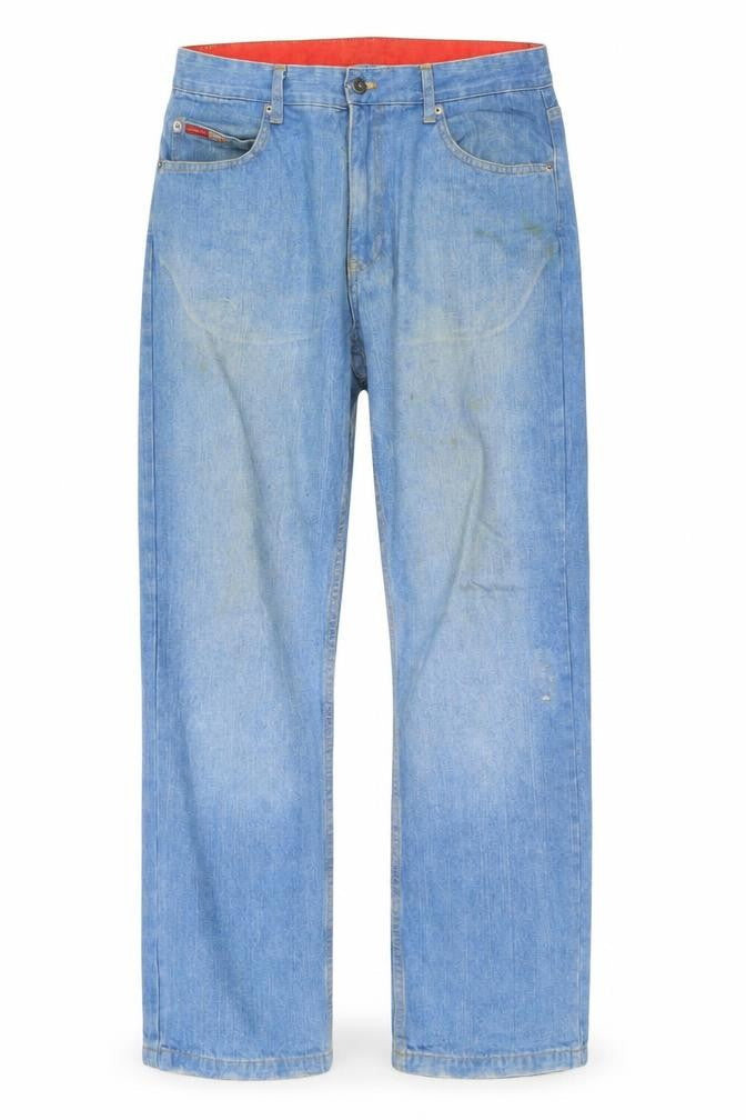 Pierre Cardin Men’s Blue Straight Jeans 34S