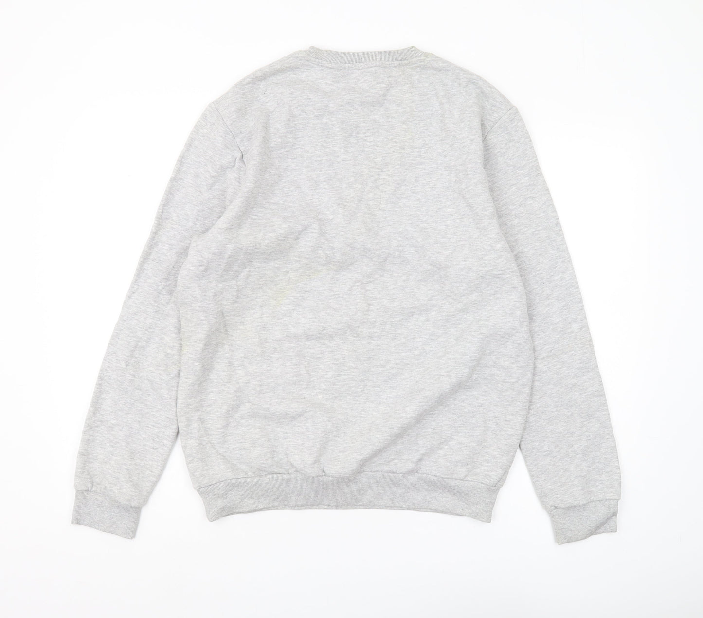 Disney Women's Grey Mickey Sweatshirt L Pullover Casual