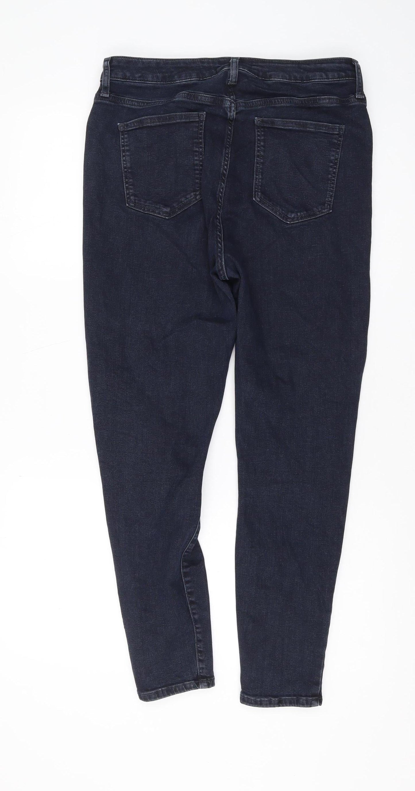 ASOS DESIGN Women's Blue Skinny Jeans Size L
