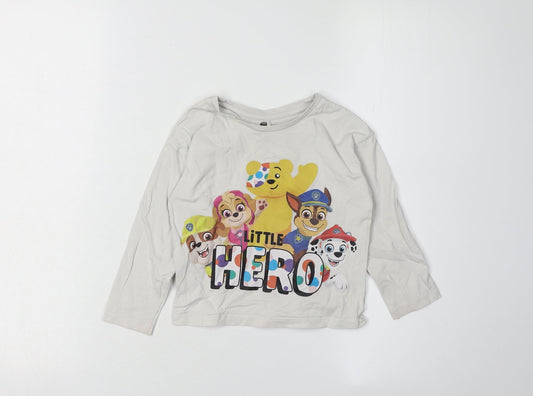 George Boys White PAW Patrol T-Shirt, 2-3 Years