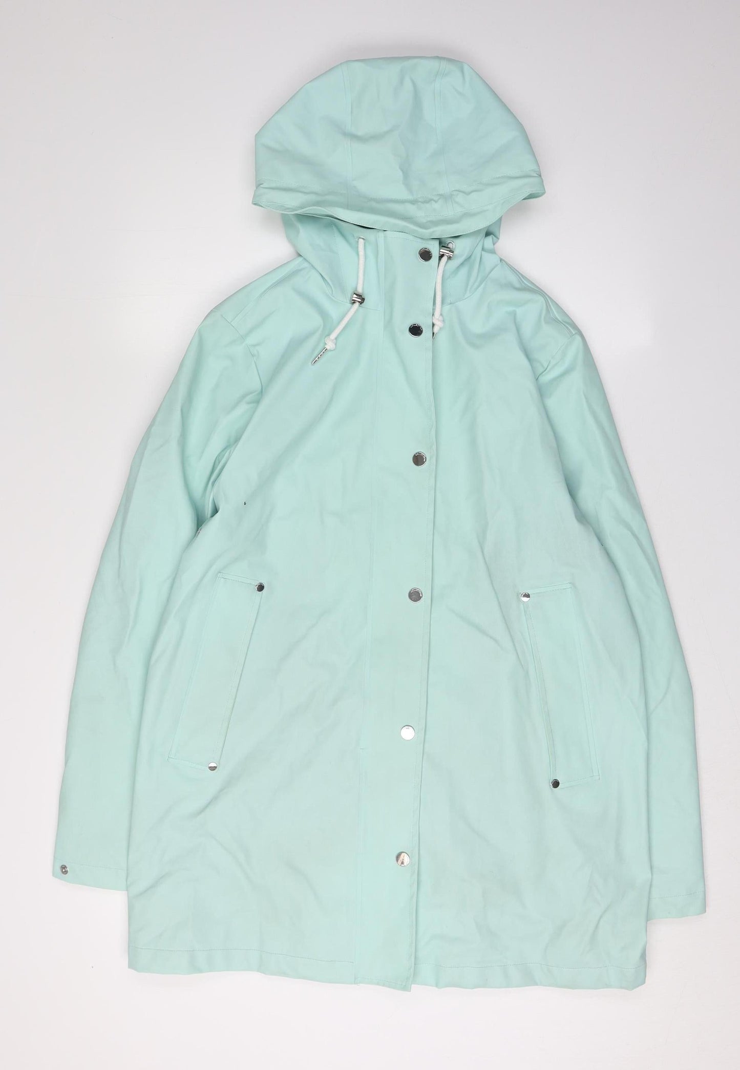 Marks and Spencer Women's Green Rain Coat Size 12