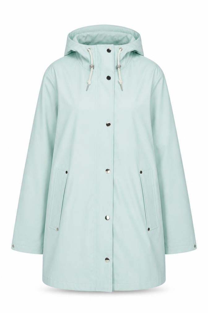 Marks & Spencer Women's Green Rain Coat Size 12
