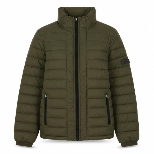 Womens UK Size S Regular Superdry Green Nylon Jacket