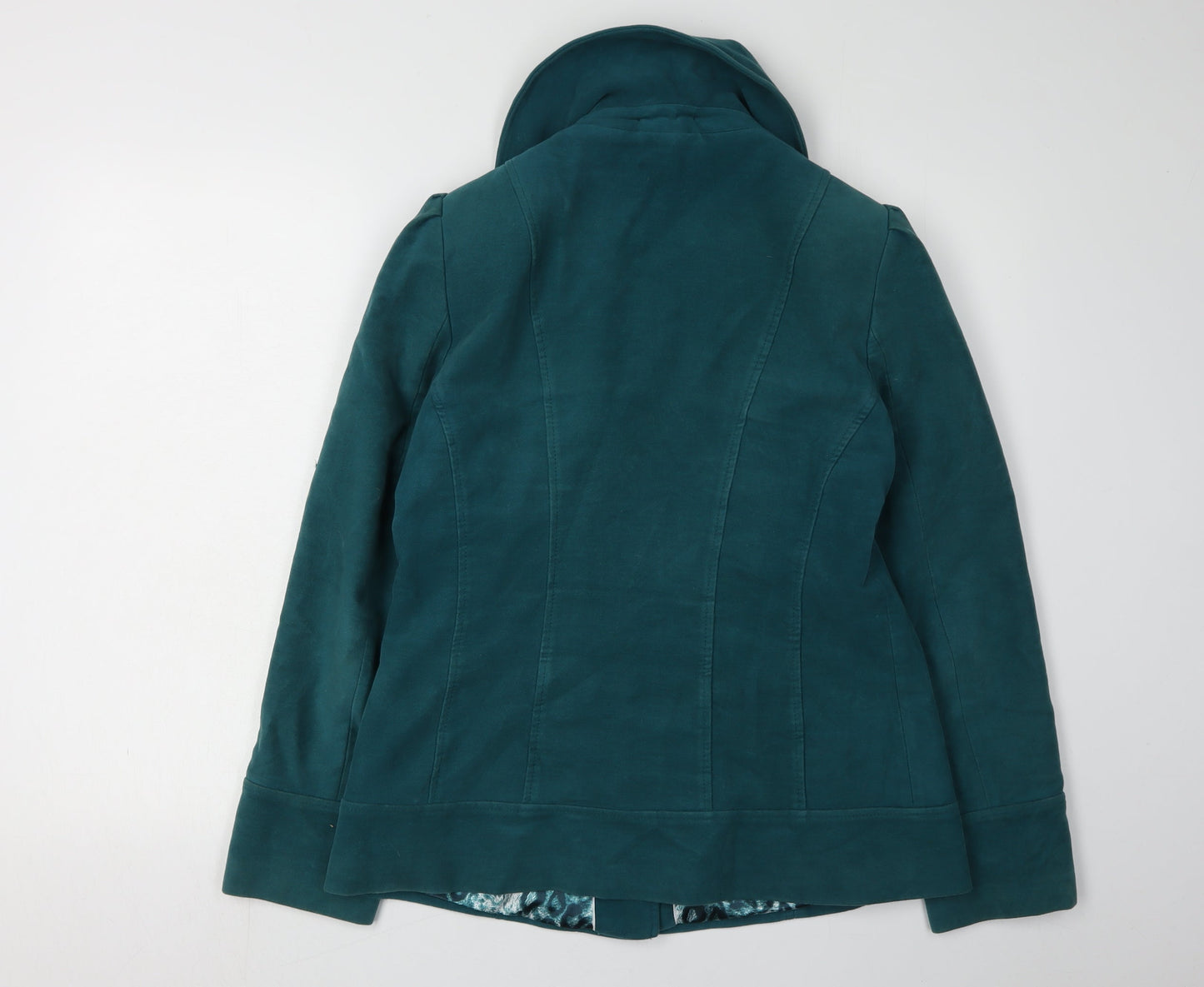 Marks and Spencer Women's Green Cotton Jacket Size 12