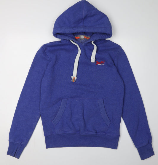 Superdry Men's Blue Pullover Hoodie M