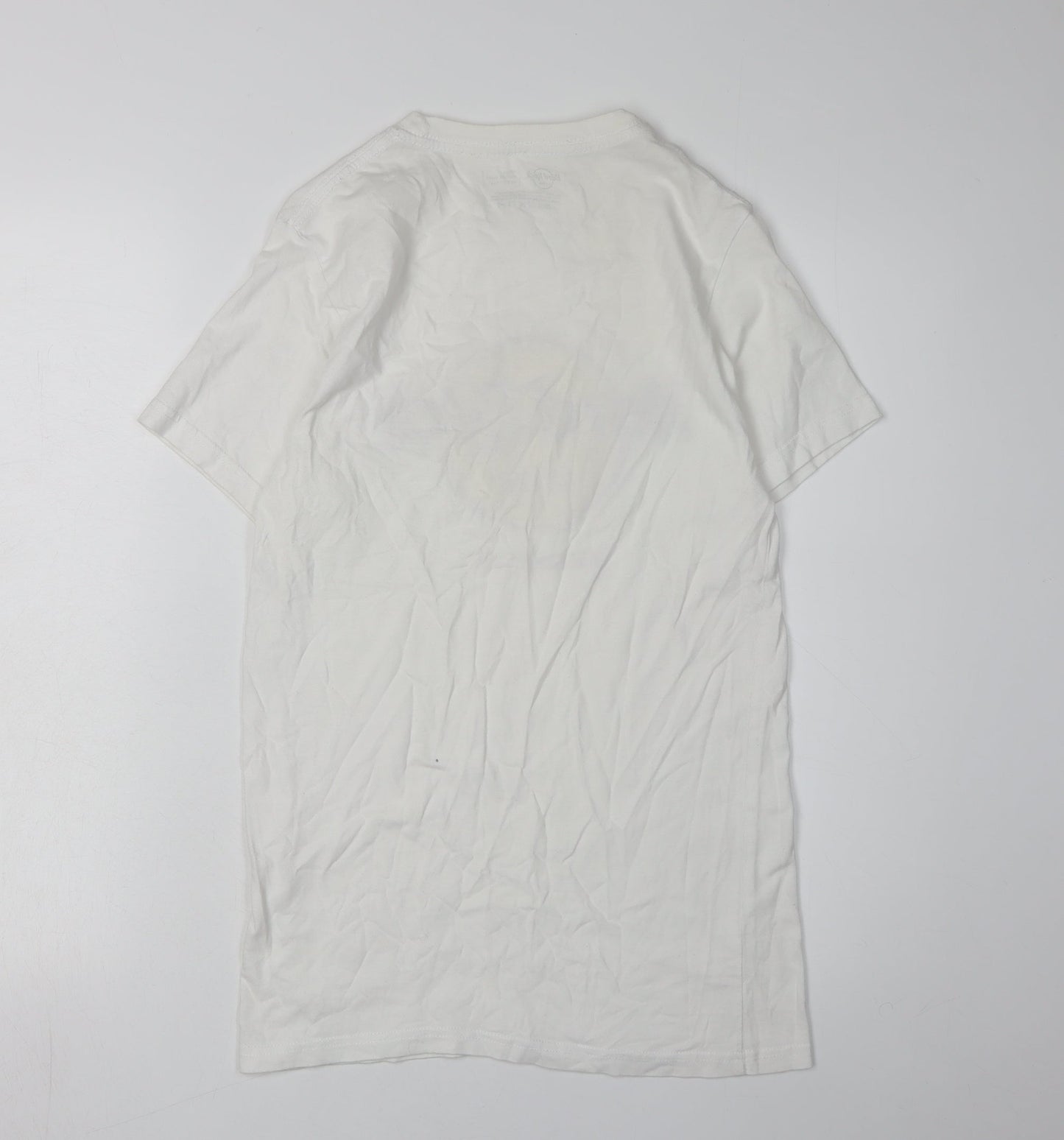 Hard Rock Cafe Men’s White Music T-Shirt Size S