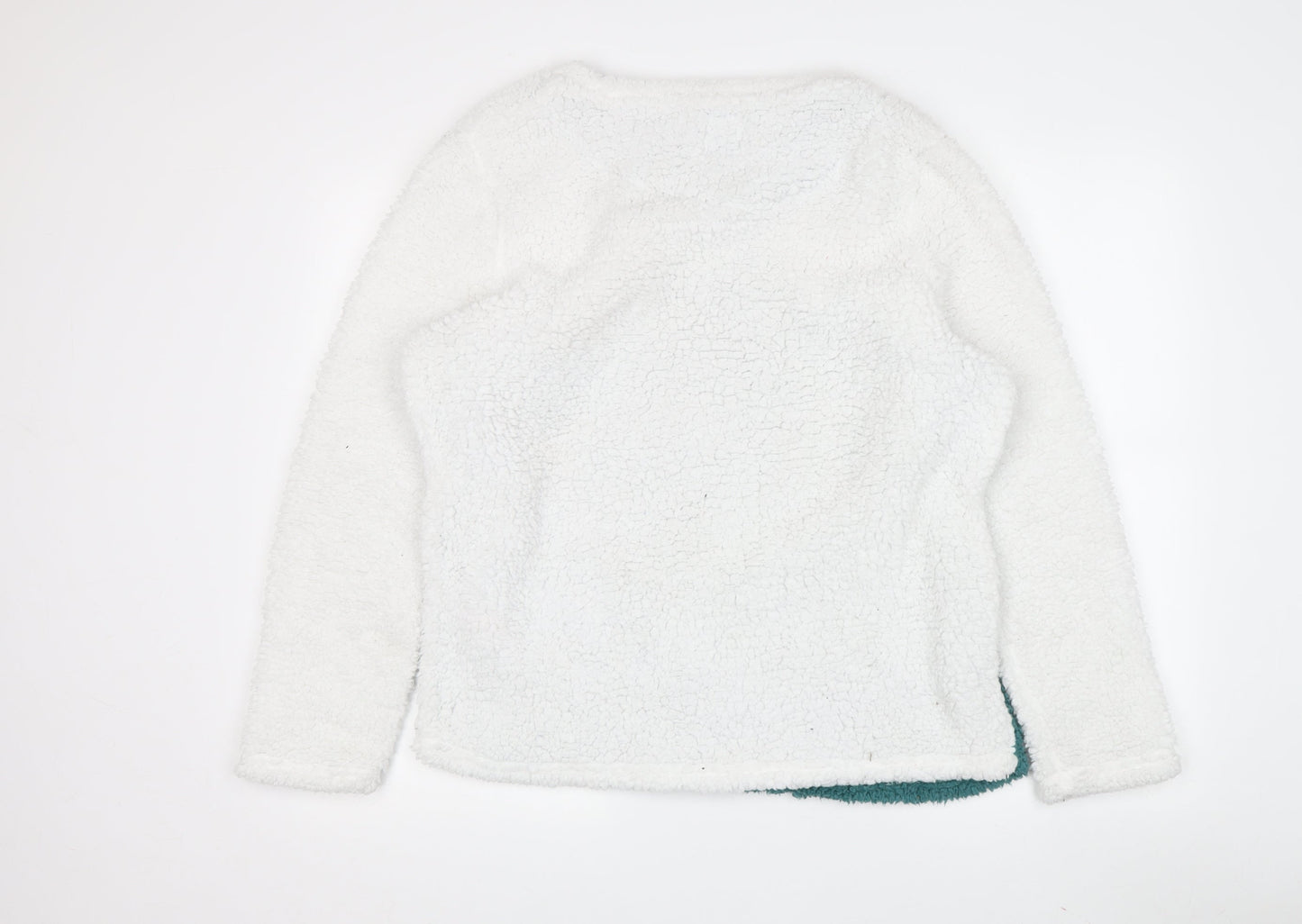 Disney Women's White Pullover Sweatshirt Size 10