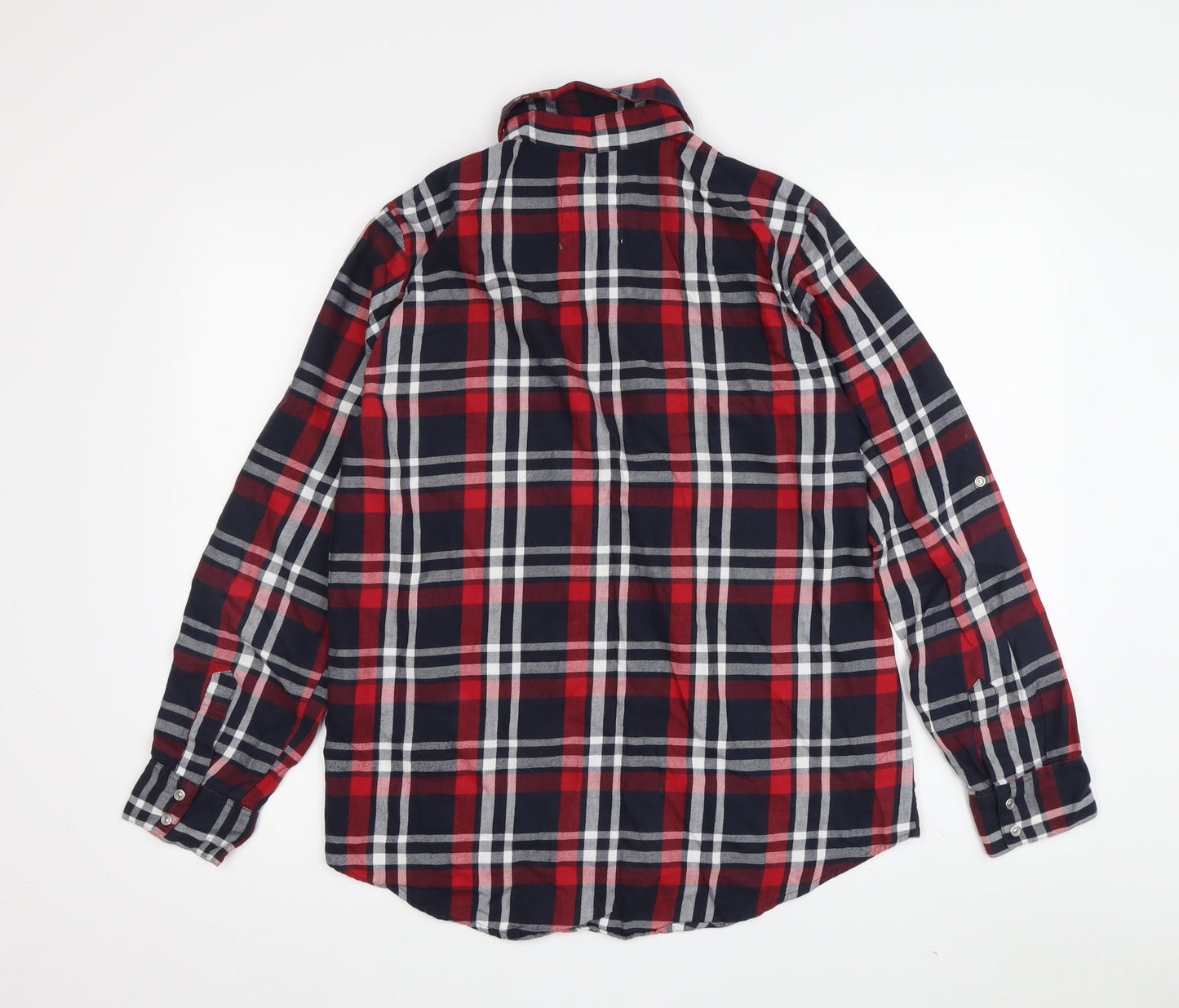 Zara Women Multicoloured Plaid Button-Up Shirt
