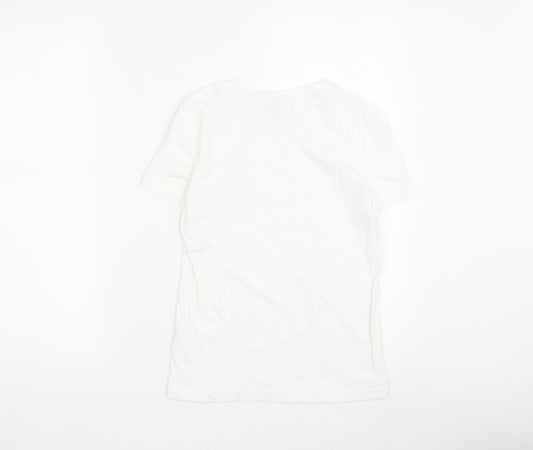& Other Stories Girls White T-Shirt, Size 12, Classic Style