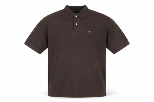 R. Logan & Sons Men's Brown Polo Shirt 2XL Casual