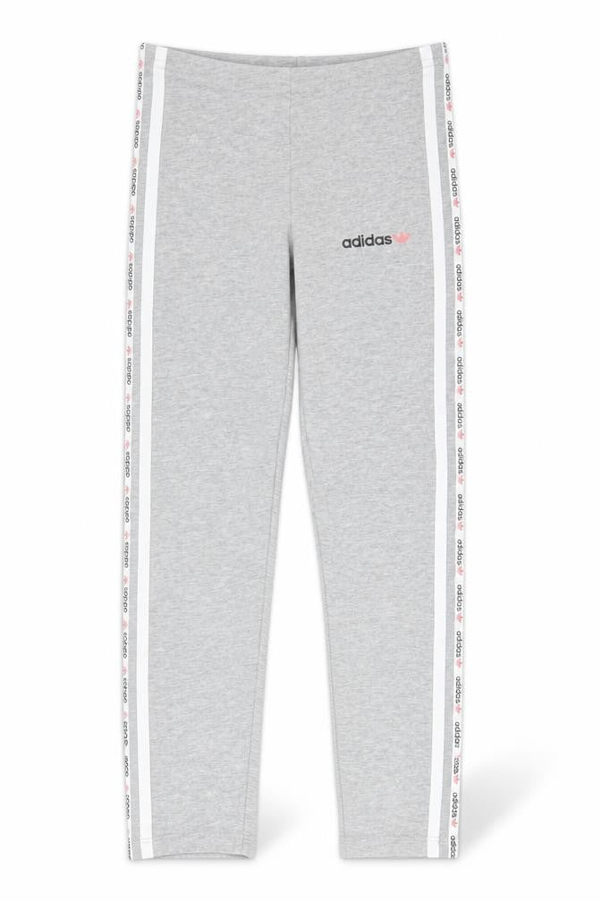 Adidas Girls Grey Track Pants 9-10 Years