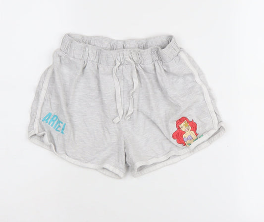 Disney Princess Girls Grey Sweat Shorts 13-14 Years
