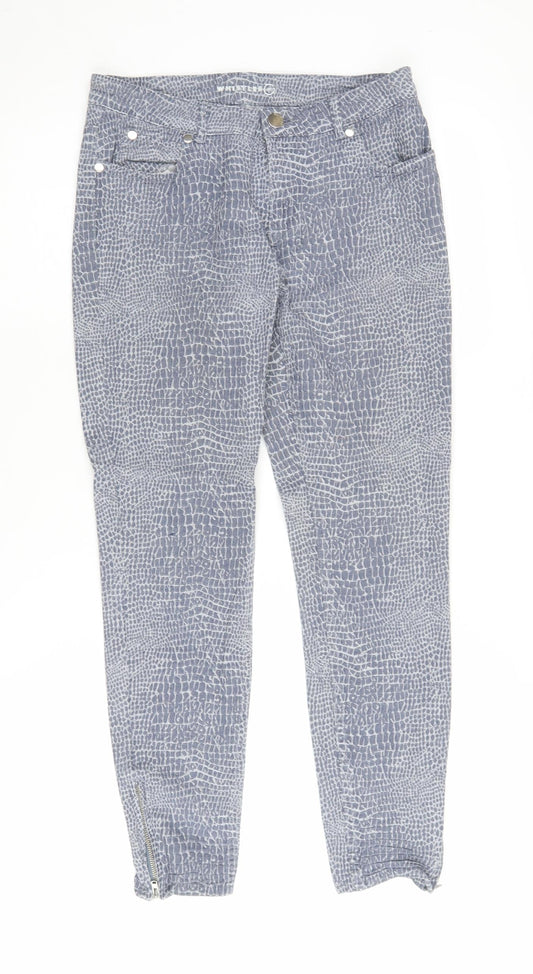Whistles Women's Blue Ankle Jeans Size 10-12 Slim Fit