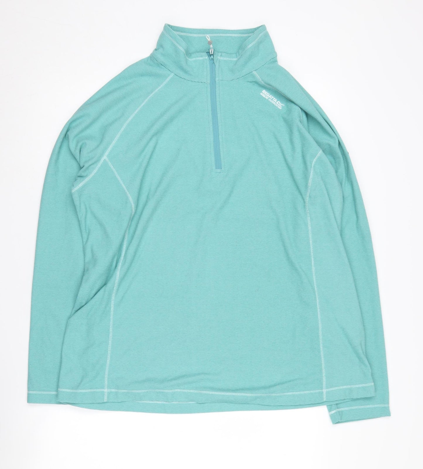Regatta Women's Blue Lightweight Tunic Sweatshirt UK 18