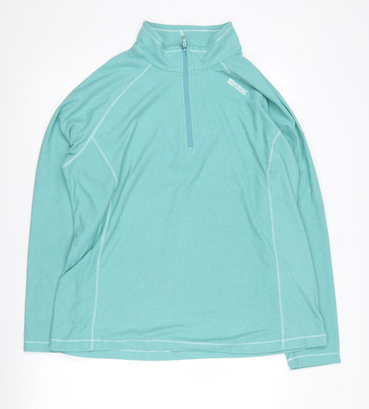 Regatta Women's Blue Lightweight Tunic Sweatshirt UK 18