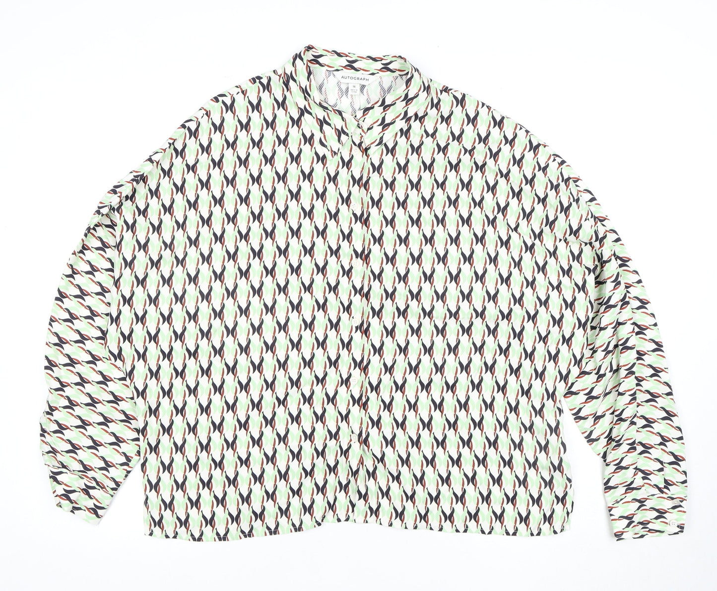 Marks and Spencer Women's Multicoloured Blouse Size 16