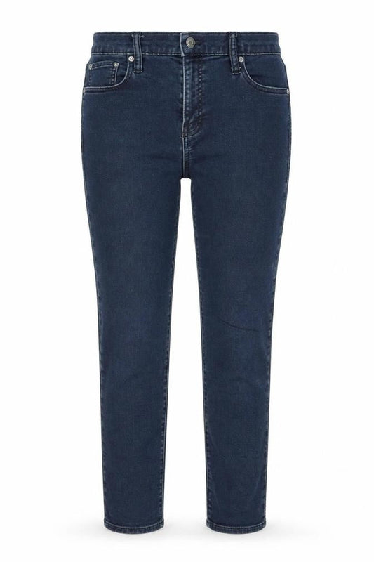 Gap Women's Blue Boyfriend Jeans Size 8 - Relaxed Fit Denim