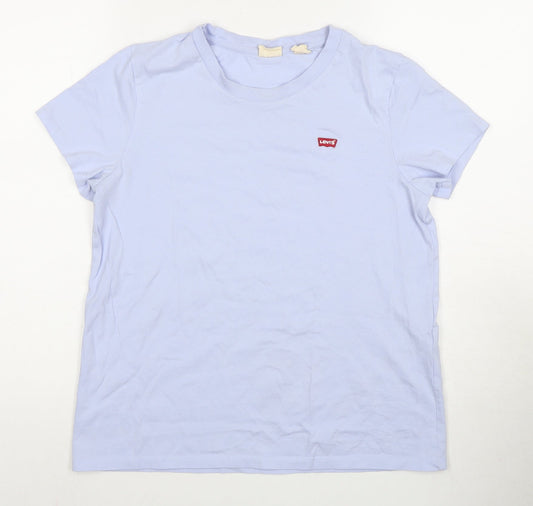 Levi's Unisex Blue Crew Neck T-Shirt M