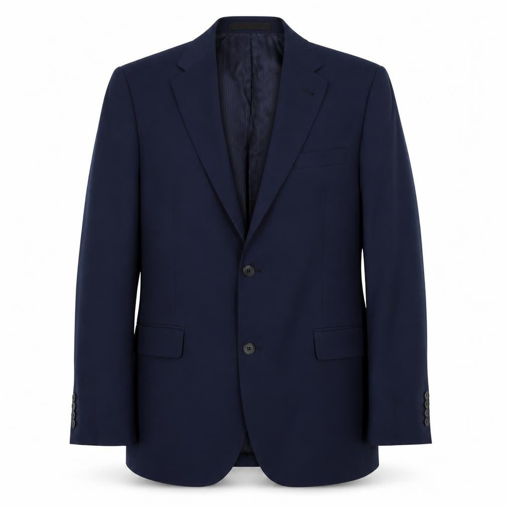 Mens 42 Chest Regular Jeff Banks Blue Two-Button Blazer