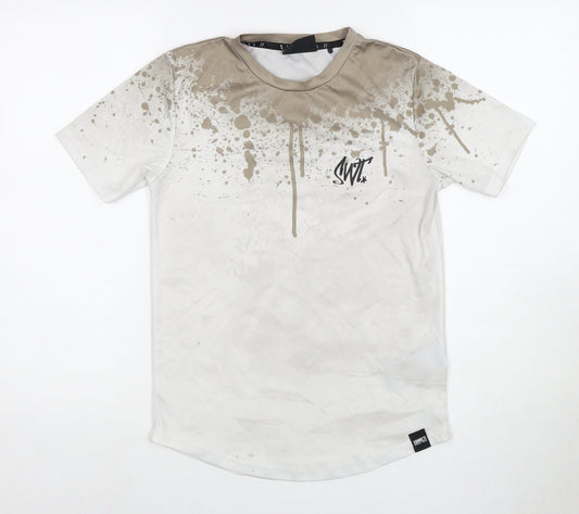 Sonneti Boys Grey Graphic T-Shirt, 12-13 Years