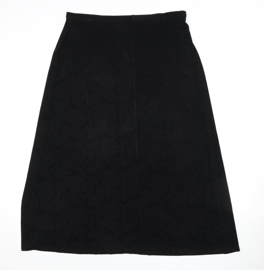 Marks and Spencer Women's Black Midi Pencil Skirt 16