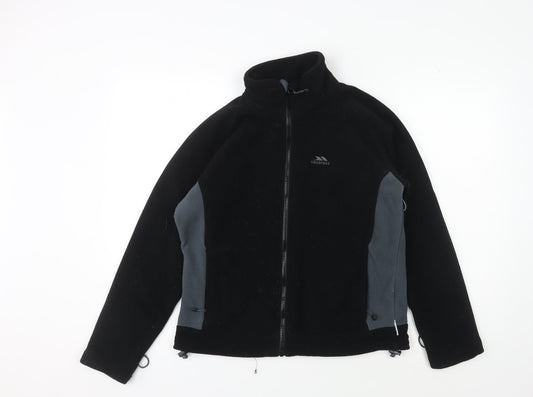 Trespass Men's Black Fleece Basic Jacket Size S