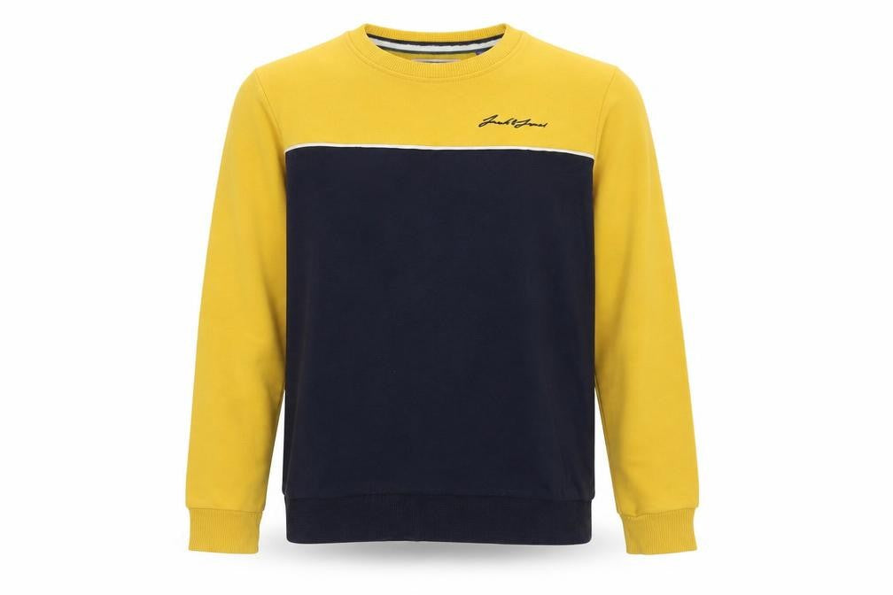 Front view of Jack & Jones boys’' multicoloured pullover sweatshirt, size 152