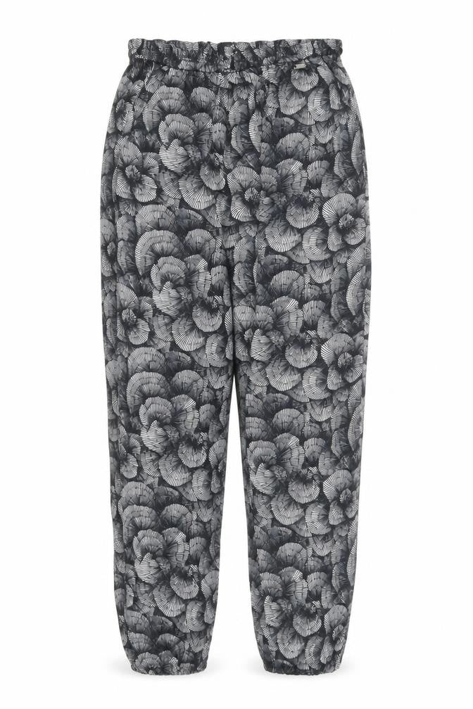 Front view of Guess Women's Multicoloured XS Floral Joggers