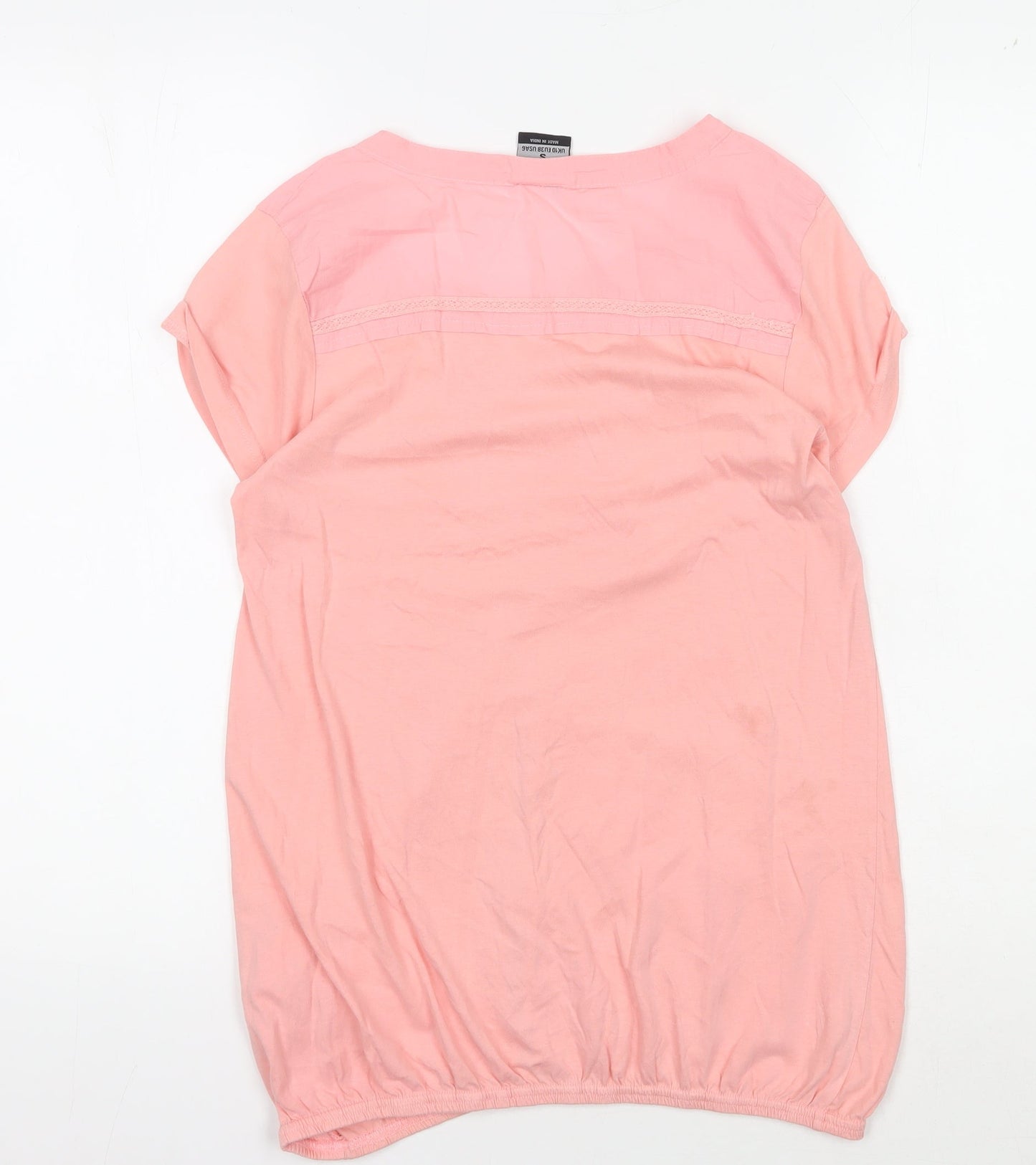 Trespass Women's Pink Short Sleeve V-Neck T-Shirt