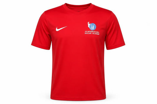 Nike Men's Red Soccer Jersey T-Shirt L Athletic