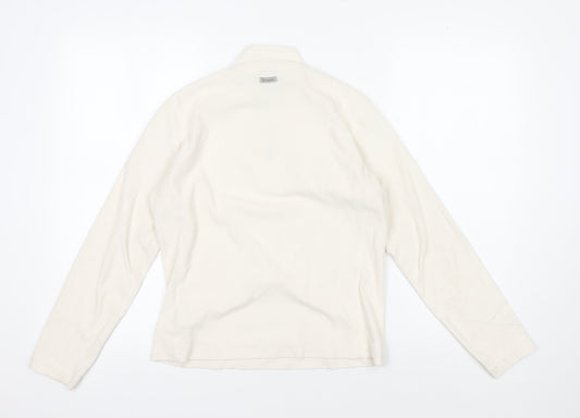 Columbia Women's Ivory Fleece Pullover Sweatshirt S