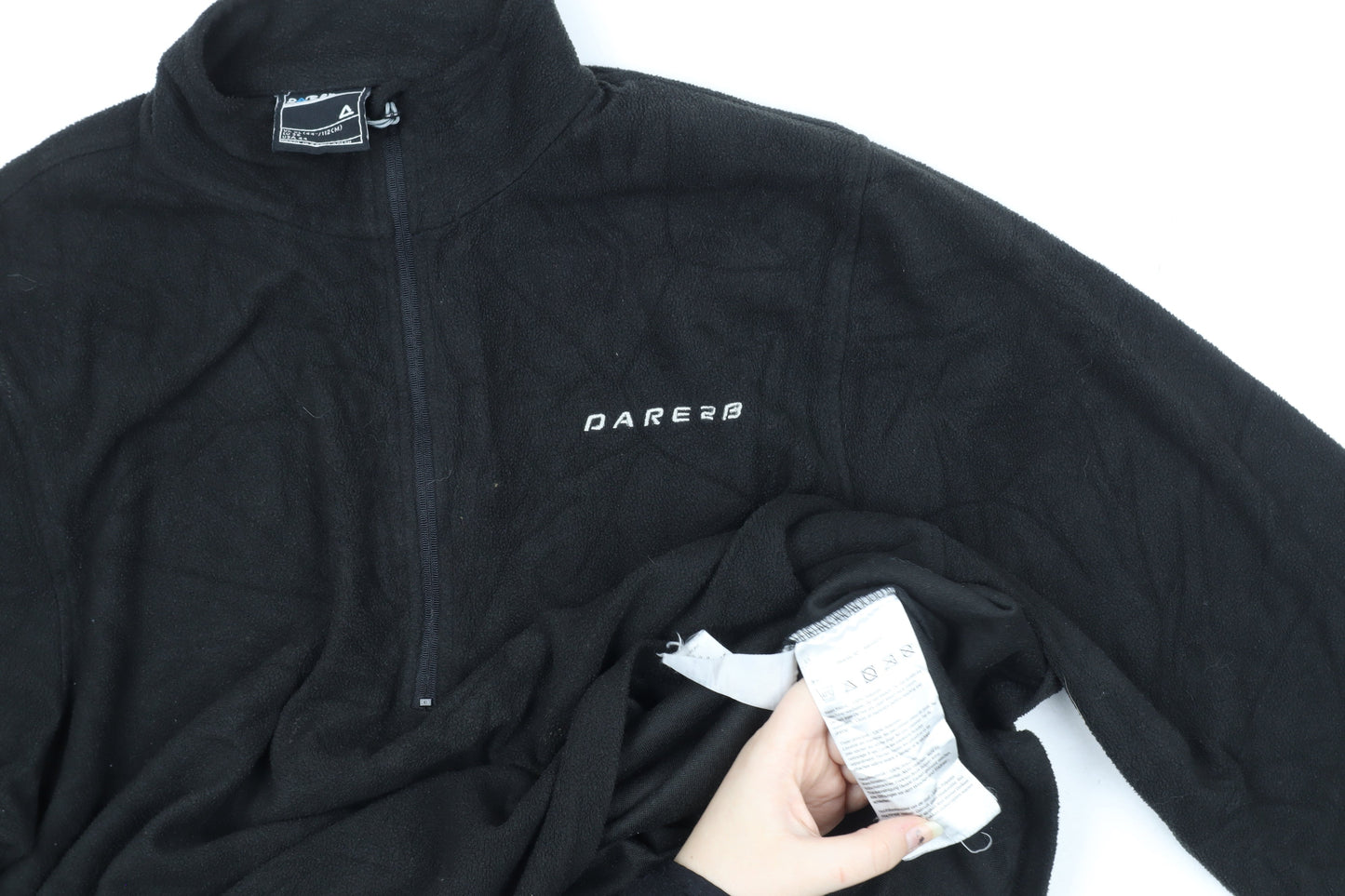 Dare 2b Men's Black XL Fleece Pullover Sweatshirt